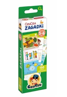 CzuCzu. Zagadki dla dzieci w wieku 5-6 lat - Książki edukacyjne - miniaturka - grafika 1