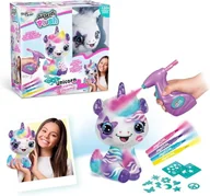 Maskotki i pluszaki - Canal Toys Airbrush Plush UNICORN Jednorożec do Malowania - miniaturka - grafika 1