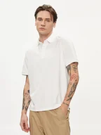 Koszulki męskie - Pepe Jeans Polo Harper PM542157 Biały Regular Fit - miniaturka - grafika 1