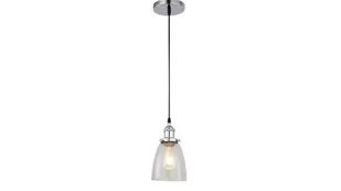 Lumina Deco Deco LAMPA WISZĄCA ZWIS FABI PRO W1 DECO LDP 6800-1 (CHR+PR) - Lampy sufitowe - miniaturka - grafika 1