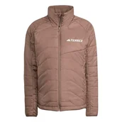 Odzież trekkingowa damska - adidas Kurtka outdoor Terrex Multi JN0812 Brązowy Regular Fit - miniaturka - grafika 1