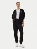 Dresy damskie - EA7 Emporio Armani Dres 7W000420 AF12473 MC026 Czarny Relaxed Fit - miniaturka - grafika 1