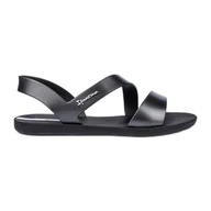 Sandały damskie - Sandały Ipanema Vibe Sandal Fem 82429 BD422 czarne - miniaturka - grafika 1
