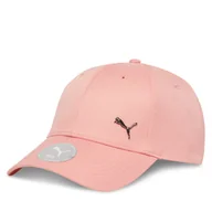 Czapki damskie - Czapka z daszkiem Puma Metal Ess 259940 04 Różowy - miniaturka - grafika 1