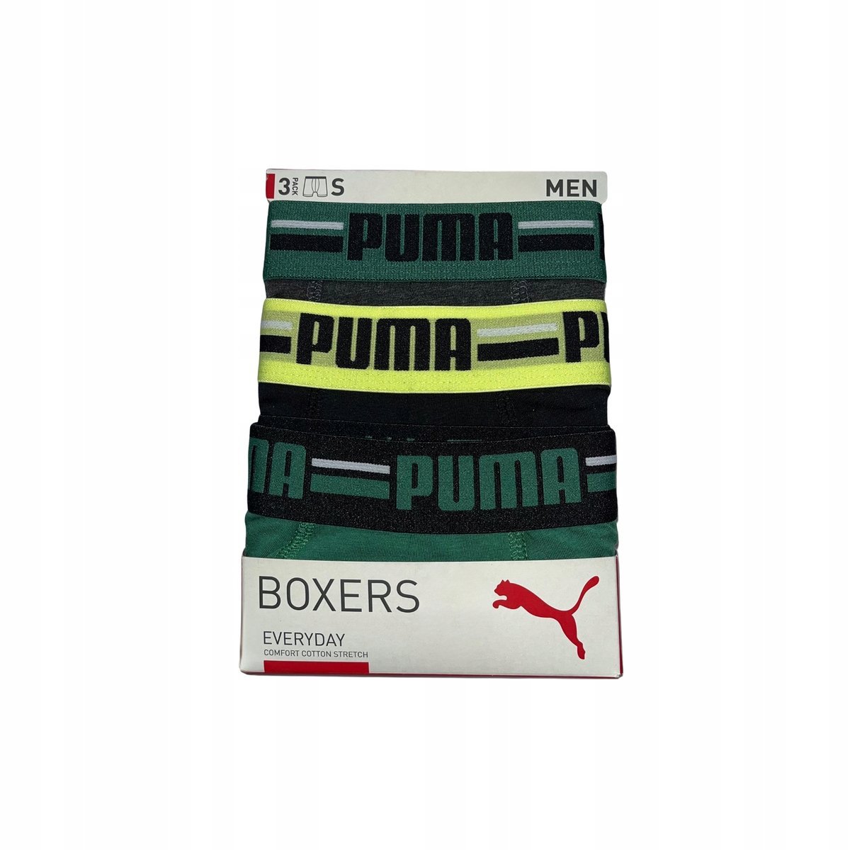 Puma Bokserki Basic Brand 3-Pack 93545713 R Xl