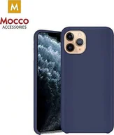 Etui i futerały do telefonów - Mocco Ultra Slim Soft Matte 0.3 mm Silicone Case for Apple iPhone XS MAX Blue - miniaturka - grafika 1