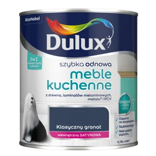 Farba akrylowa Dulux Szybka Odnowa Meble Kuchenne 0,75 l - klasyczny granat - Emalie - miniaturka - grafika 1