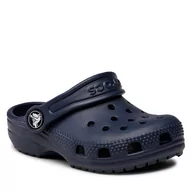 Klapki i japonki damskie - Crocs Klapki Classic Clog T 206990 Navy - miniaturka - grafika 1