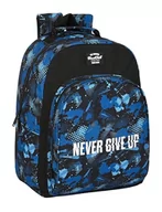 Plecaki szkolne i tornistry - Safta BLACKFIT8 URBAN INK - Plecak szkolny, odpowiedni dla dzieci w różnym wieku, wygodny i wszechstronny, jakość i wytrzymałość, 32 x 15 x 42 cm, kolor, Biały, Estándar, Casual - miniaturka - grafika 1