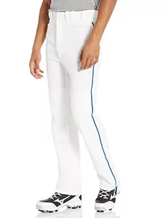 Mizuno Dorośli męskie spodnie baseballowe Premier Pro Piped G2 Biały/królewski L - Spodenki męskie - miniaturka - grafika 1