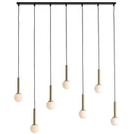 Lampy sufitowe - Wisząca lampa kaskada Riu 1121T40 Aldex do salonu molekuły czarna - miniaturka - grafika 1