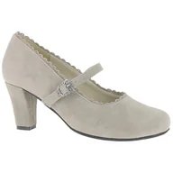 Czółenka - HIRSCHKOGEL Damskie czółenka 3008719, Szary kamień 108, 38 EU - miniaturka - grafika 1