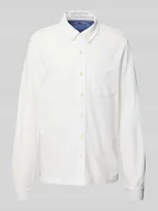 Koszule męskie - Koszula casualowa z kołnierzykiem typu button down - miniaturka - grafika 1