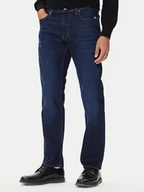 Spodnie męskie - G-Star Raw Jeansy Mosa D23692-C052 Granatowy Straight Fit - miniaturka - grafika 1