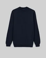 Swetry męskie - Sweter męski grottole półgolf granatowy - miniaturka - grafika 1