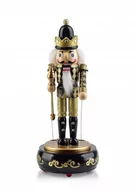 Ozdoby bożonarodzeniowe - Lumarko Pozytywka Dziadek Do Orzechów H34cm - miniaturka - grafika 1