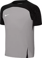 Koszulki i topy damskie - Nike Unisex dzieci krótki rękaw Top Y Nk Df Strke Iii JSY Ss, Pewter Grey/Black/White, DR0912-052, L - miniaturka - grafika 1