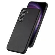 Etui i futerały do telefonów - Dux Ducis Grit etui Samsung Galaxy S23+ elegancki pokrowiec ze sztucznej skóry MagSafe czarne - miniaturka - grafika 1
