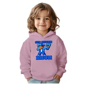 Bluzy dla dziewczynek - BLUZA DZIECIĘCA Z KAPTUREM 67 SIX SEVEN BRUH 110-116 DLA DZIECKA PREZENT - miniaturka - grafika 1