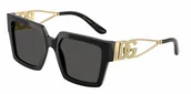 Okulary przeciwsłoneczne - Okulary Przeciwsłoneczne Dolce & Gabbana DG 4446B Black - miniaturka - grafika 1