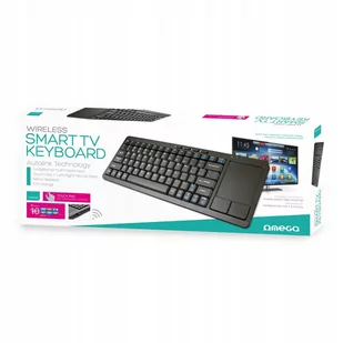 Omega Omega Wireless Smart TV Keyboard 16795 - Klawiatury - miniaturka - grafika 1