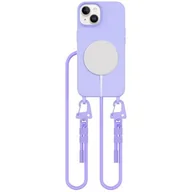 Etui i futerały do telefonów - Etui TECH-PROTECT MagNecklace MagSafe do Apple iPhone 13 Fioletowy - miniaturka - grafika 1