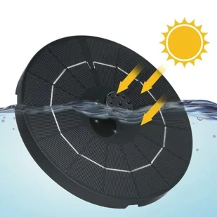 FONTANNA SOLARNA DO OCZKA WODNEGO AUTOMATYCZNA - Lampy ogrodowe - miniaturka - grafika 2