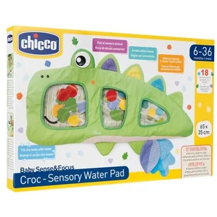 Chicco mata wodna krokodyl 49377 - Zabawki interaktywne dla dzieci - miniaturka - grafika 1