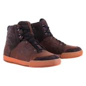 Buty motocyklowe - Buty Motocyklowe Alpinestars Chrome Crafted Drystar Gum Brązowa guma40 - miniaturka - grafika 1