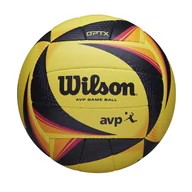 Siatkówka - Piłka do siatkówki Wilson OPTX AVP Official Game Ball rozmiar 5 - miniaturka - grafika 1