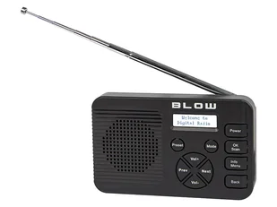 BLOW FM/DAB+ RK4 BT czarne - Radia - miniaturka - grafika 1