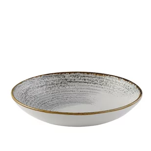 Churchill MISKA COUPE HOMESPUN ACCENTS JASPER GREY 426ml 18,2 cm - Miski i półmiski - miniaturka - grafika 1
