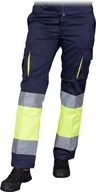 Odzież robocza - SPODNIE OCHRONNE DO PASA REIS FRAUBAX-T; GRANATOWO-ŻÓŁTY - miniaturka - grafika 1