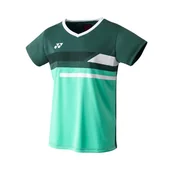 Koszulki sportowe damskie - Koszulka damska Yonex  Womens Crew Neck Shirt YW0029 Antique Green L - miniaturka - grafika 1