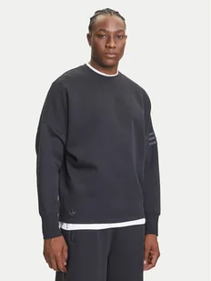 adidas Bluza Neuclassics JW7918 Czarny Oversize - Bluzy męskie - miniaturka - grafika 1
