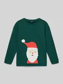 Swetry dla chłopców - Bluza z prążkowanymi wykończeniami - miniaturka - grafika 1