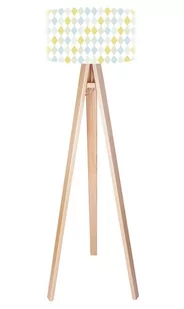 Macodesign Lampa podłogowa Pastelowe romby tripod-foto-259p, 60 W - Lampy stojące - miniaturka - grafika 1