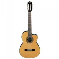 Gitary klasyczne - Ibanez GA Serie GA6CE-AM klasyczna gitara koncertowa, kolor: bursztynowy, wysoki połysk GA6CE-AM - miniaturka - grafika 1