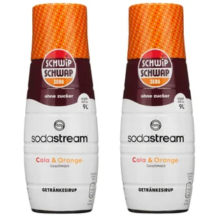 2x Syrop do SodaStream Schwip Schwap Bez Cukru 440 ml - Syropy i koncentraty owocowe - miniaturka - grafika 1