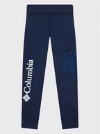 Odzież sportowa dziecięca - Columbia Spodnie dresowe Trek™ 1989811 Granatowy Regular Fit - miniaturka - grafika 1