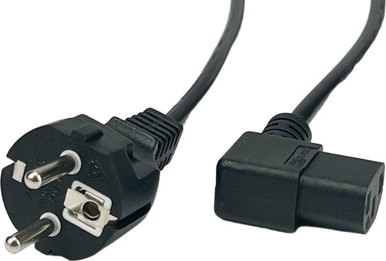 POSAC-C13L-EU30: POS AC cable C13-YJT3-90?[10A]-CEE7/7-YJ-03[10A] H05VV-F3G1,0 L=3000 black