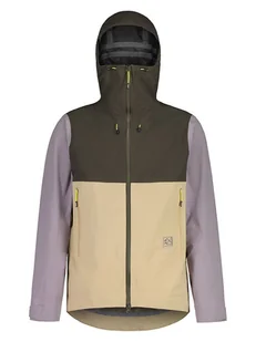 Maloja Kurtka funkcyjna "CollerinM." w kolorze beżowo-fioletowo-oliwkowym - Kurtki i kamizelki sportowe męskie - miniaturka - grafika 1