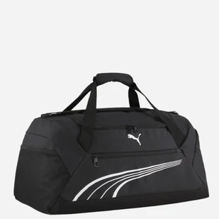 Torba sportowa Puma Fundamental Medium Sports Bag 09118901 Czarna (4067984162502). Torebki i torby - Torby sportowe - miniaturka - grafika 1