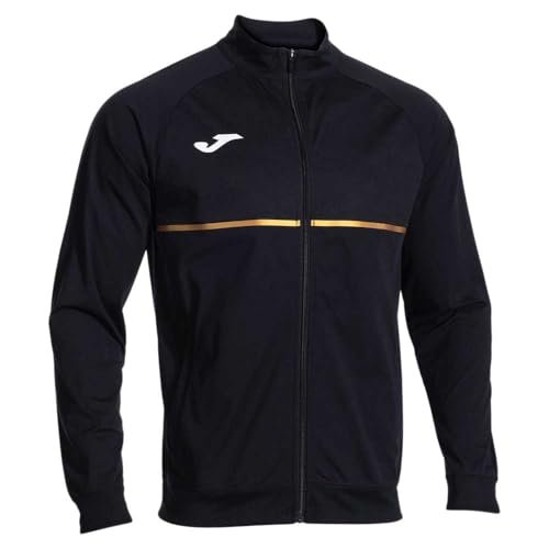 Joma Męska kurtka sportowa z długim rękawem, XS-3XL, oddychająca, z bocznymi kieszeniami, idealna do biegania i treningu, Record III