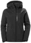 Kurtki damskie - Helly Hansen Helly-Hansen Damska kurtka snowplay czarny czarny L 65735 - miniaturka - grafika 1