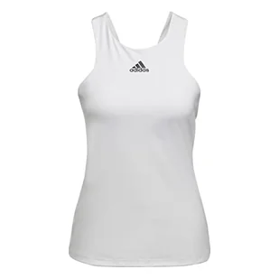adidas Damski tank top Y, biały, M - Koszulki i topy damskie - miniaturka - grafika 1