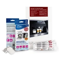 Akcesoria i części do ekspresów do kawy - Zestaw Miele, 10180270 7189920 Środek Do Czyszczenia Systemu Mleka 100szt, Aqualogis Decalc 6szt - miniaturka - grafika 1