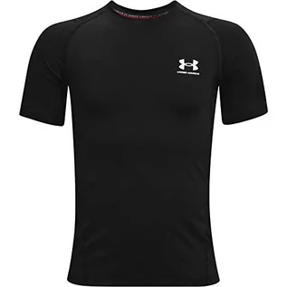 Odzież sportowa dziecięca - Under Armour Koszulka HG Armour SS-BLK - S 1361723-001_S - grafika 1