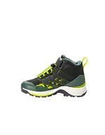 Buty dla chłopców - Jack Wolfskin Dzieci uniseks VILI HIKER TEXAPORE MID K buty do chodzenia, slate Zielony, 37 EU - miniaturka - grafika 1