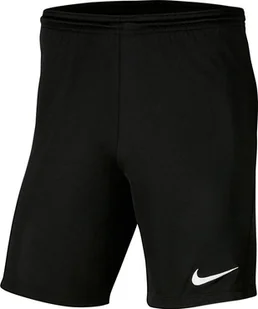 Nike Spodenki męskie Park III czarne r. M (BV6855 010) - Spodnie sportowe męskie - miniaturka - grafika 1